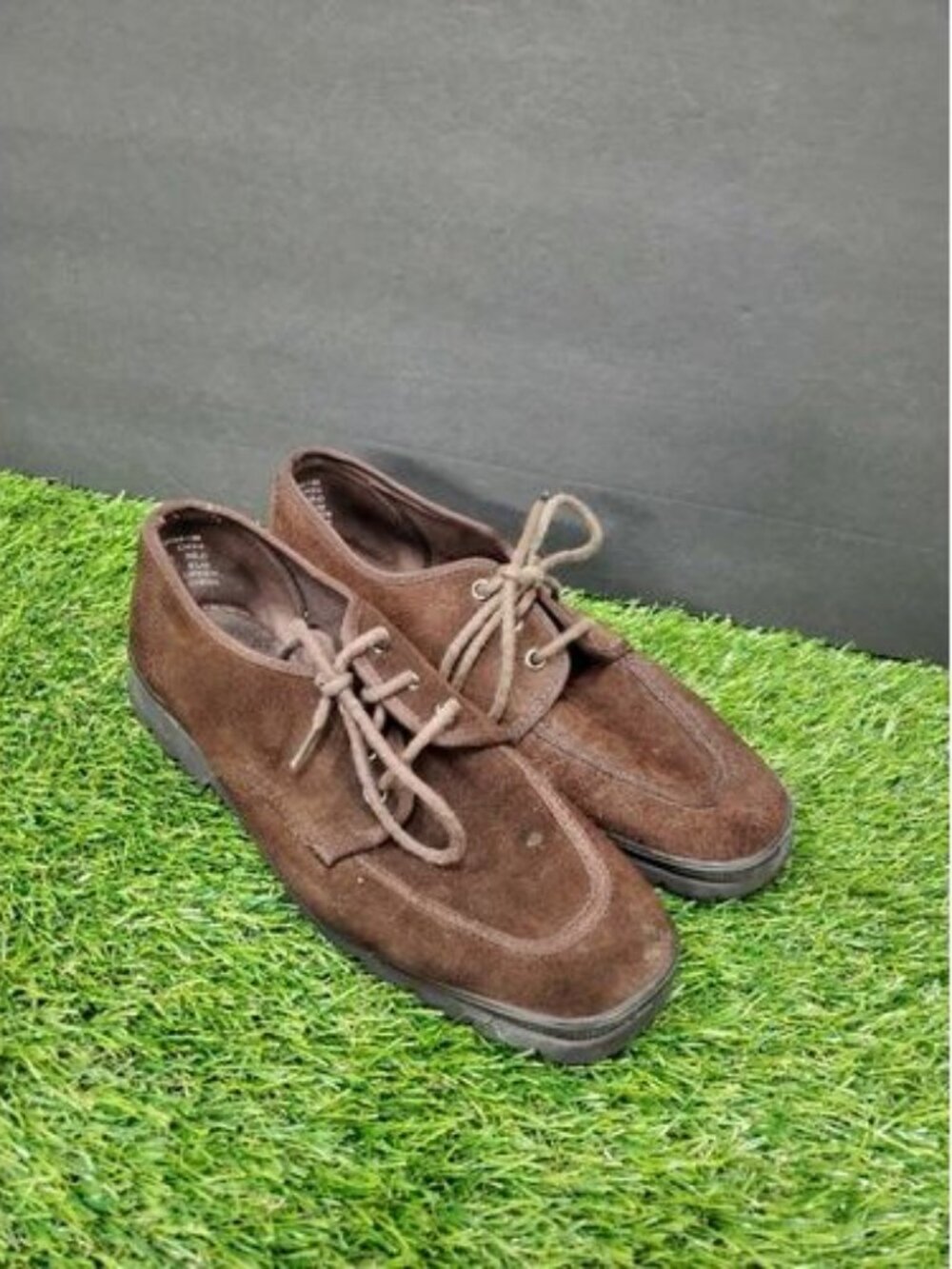 Keds  Brown Leather Suede Sneakers w/ Black Sole Women's Shoes Size 6 WH7951M